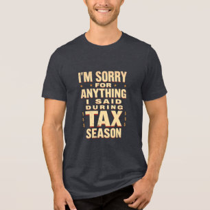 Camiseta Sinto muito por tudo que disse durante o período f