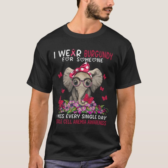 Camiseta Sinto saudades de cada solteiro de Anemia das Célu (Frente)