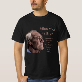 Camiseta Sinto Saudades Pai