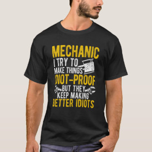 Camiseta Sintonizador de ferramentas mecânicas de reparo Ca