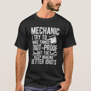 Camiseta Sintonizando Carros de Reparo Ferramentas Mecânica