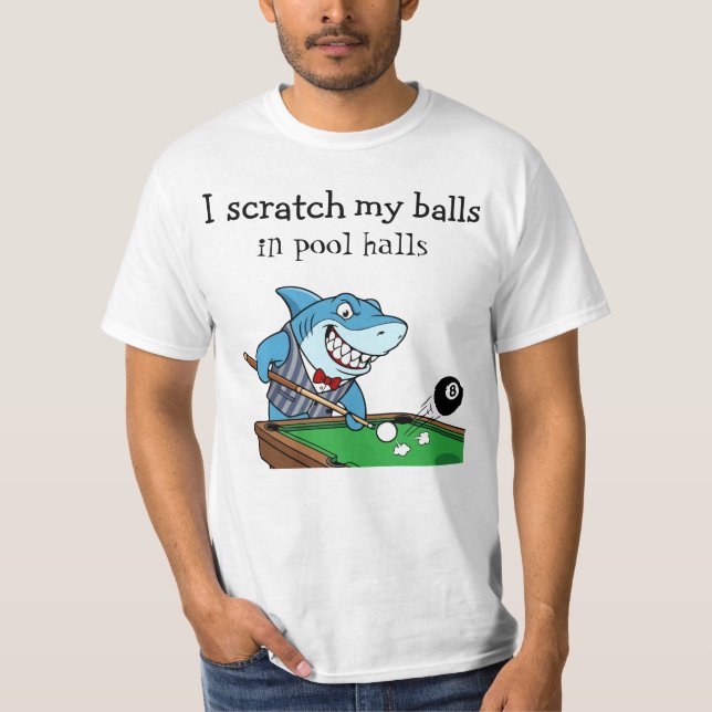 Camiseta Sinuca Divertida Salão de Bilhar Rebelde (Frente)