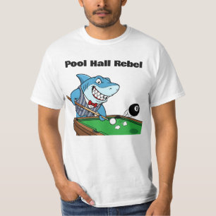 Camiseta Sinuca Divertida Salão de Bilhar Rebelde
