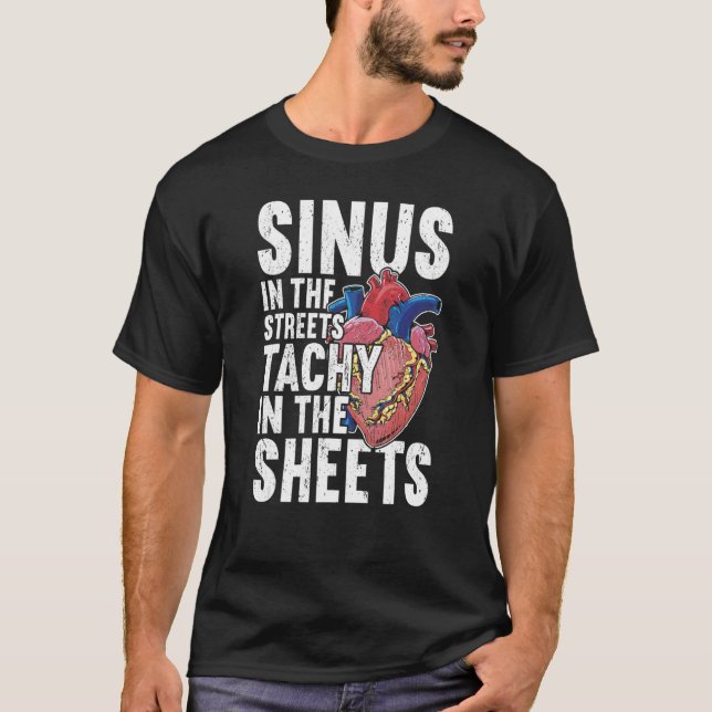 Camiseta Sinus nas ruas Cardiologia (Frente)