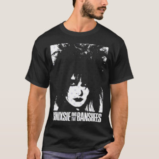 Camiseta Siousie SATB amigos engraçados góticos pós-punk do