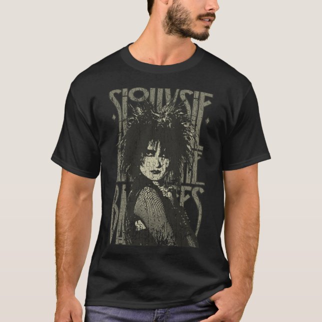 Camiseta Siousiehe Banshees 1982 garota vintage (Frente)