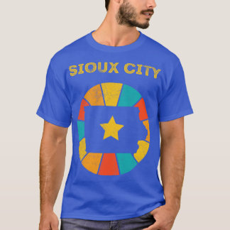 Camiseta Sioux City Iowa Vintage angustiou Souvenir 1