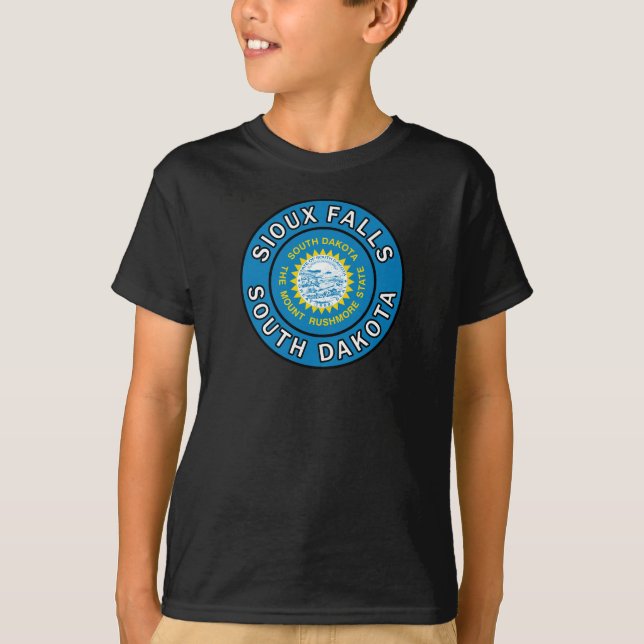 Camiseta Sioux Falls South Dakota (Frente)