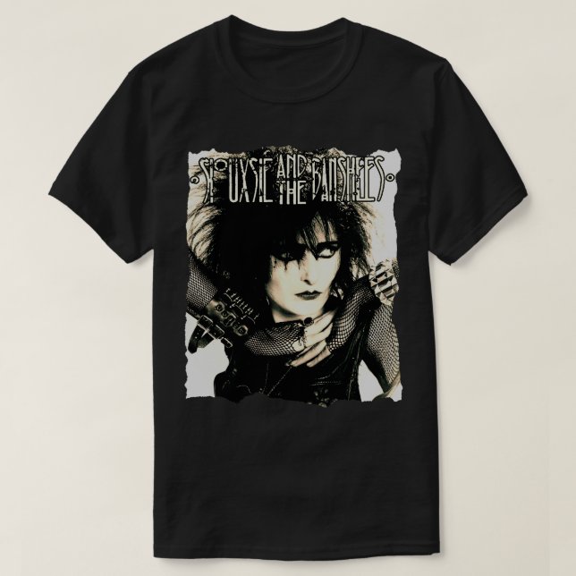 Camiseta Siouxsie dos anos 80 (Frente do Design)