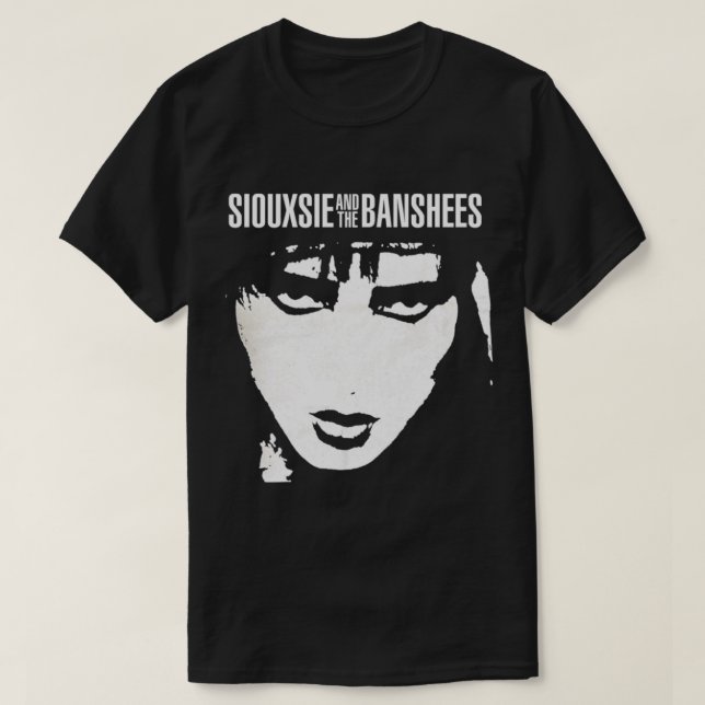 Camiseta Siouxsie e os Banshees (Frente do Design)