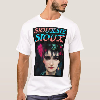 Camiseta Siouxsie Sioux e os Banshees pintados