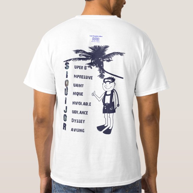 Camiseta Siquijor BOY Impressão traseiro apenas 】 (Verso)