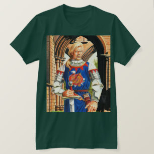 Camiseta Sir Dinadan: O Cavaleiro sem Medo