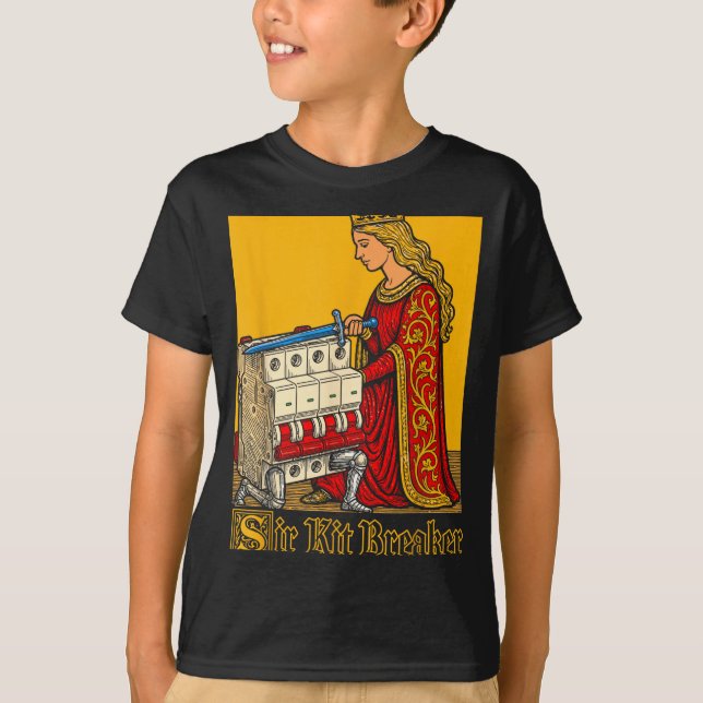 Camiseta Sir Kit Espada Quebradora (Frente)