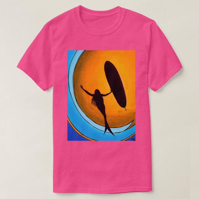 Camiseta Siren Sunn ReoSurf Art (Frente do Design)
