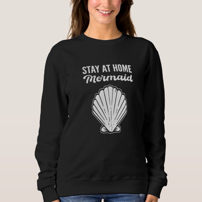 Camiseta Sirene Introvertida que Fica em Casa (Frente)