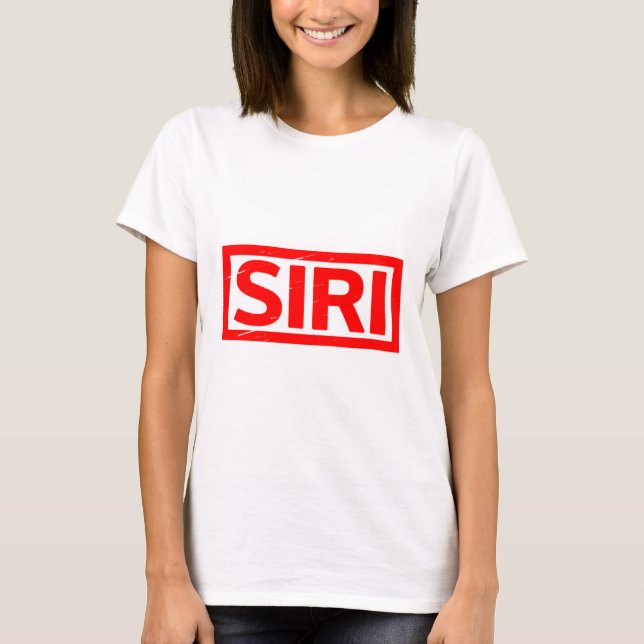Camiseta Siri Stamp (Frente)