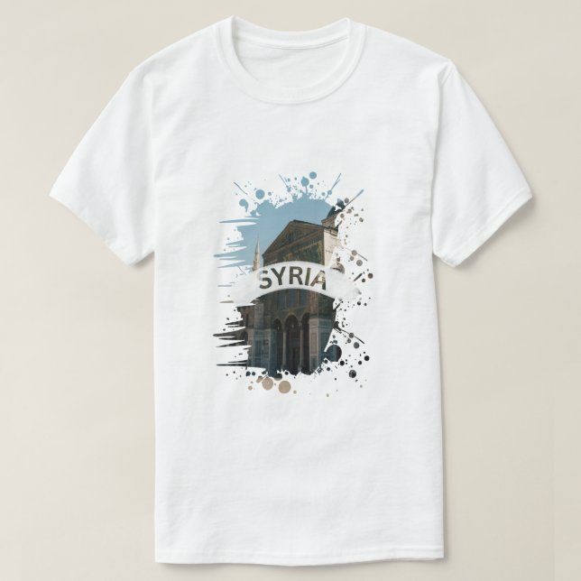 CAMISETA SÍRIA (Frente do Design)
