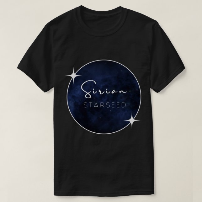 Camiseta Sirian StarSeed (Frente do Design)