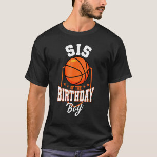 Camiseta "Sis Of The Birthday Boy Basball Theme" - Parte De