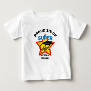 Camiseta SIS PROUD do nome e do ano da personalização do Su