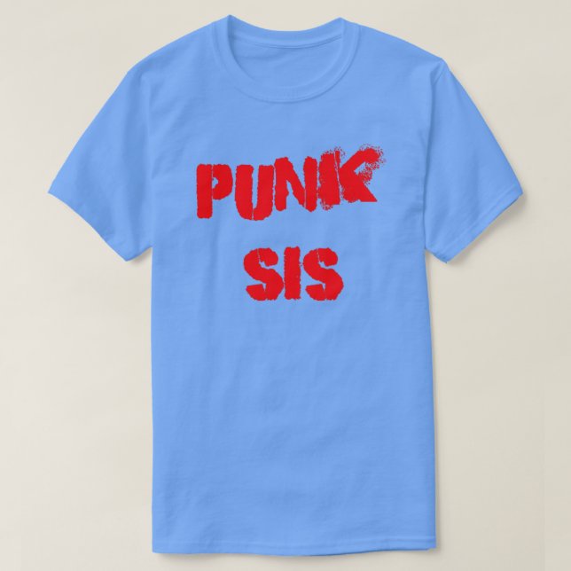 Camiseta sis Punk (Frente do Design)