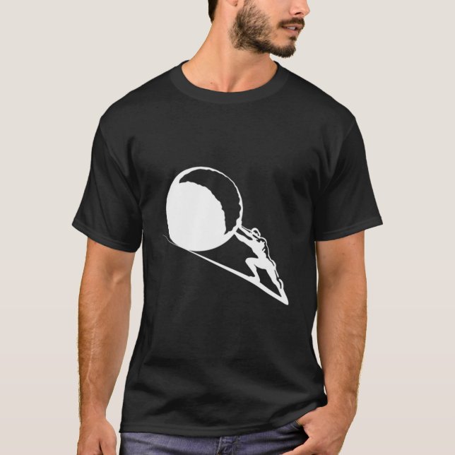 Camiseta Sísifo Míthologia Grega Sísifo (Frente)