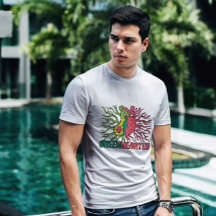 Camiseta Sistema Coração e Avocado