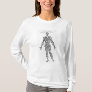 Camiseta Sistema das veias e das artérias (impressão de