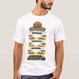 Camiseta Sistema de Classificação dos Pais de Cockapoo Pres