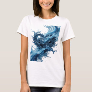 Camiseta Sistema de Engrenagens SILVER POWERED BY WATER que