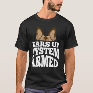 Camiseta Sistema de Segurança Doméstica do vigia de cães
