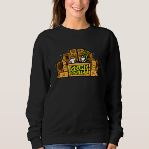 Camiseta Sistema de Som Reggae Amantes de Música Jamaicana