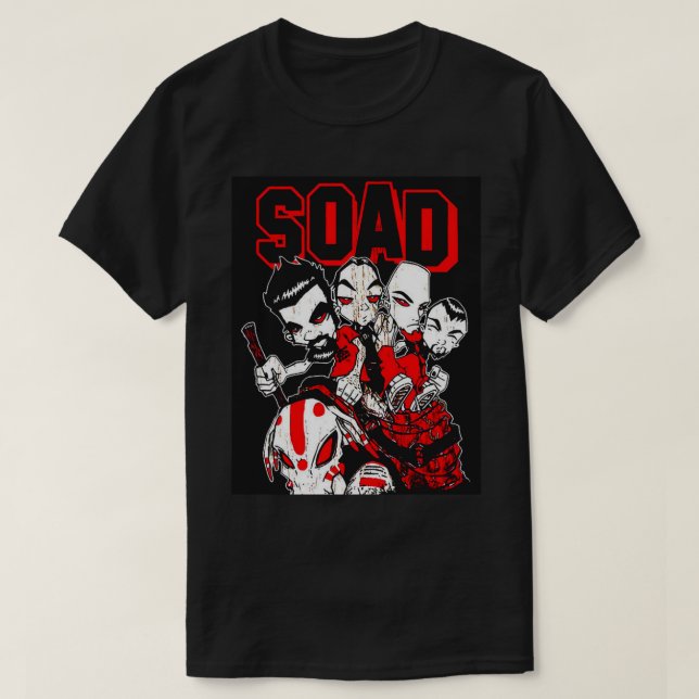 Camiseta Sistema de tendências para baixo - logotipo (Frente do Design)