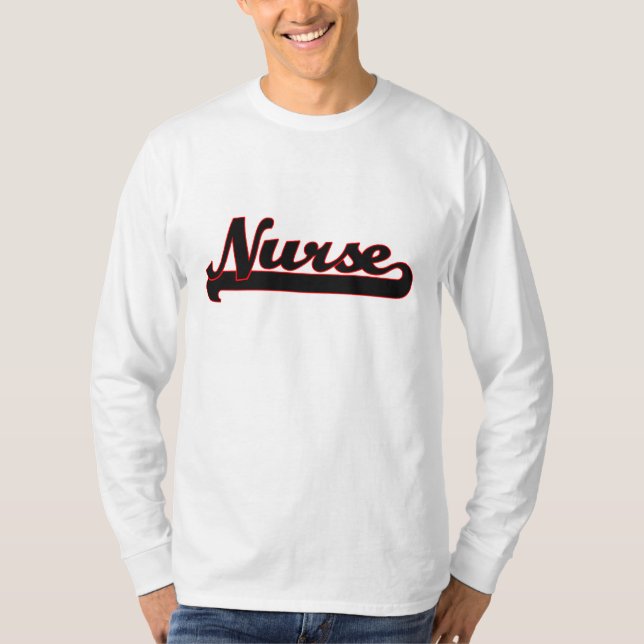 Camiseta Sistema de trabalho clássico da enfermeira (Frente)