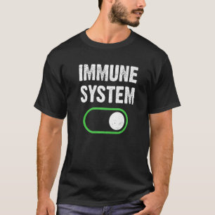 Camiseta Sistema Imunitário Forte Organismo Proteção da Imu