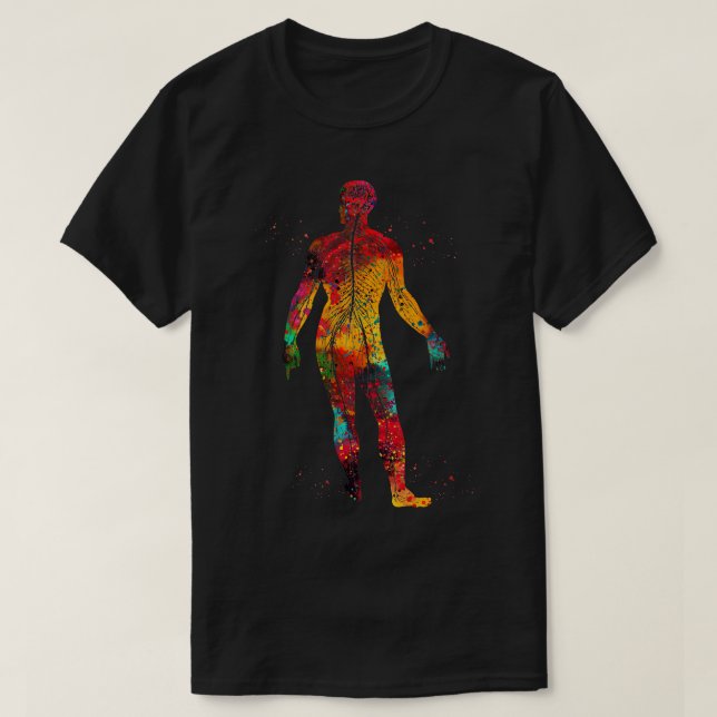 Camiseta Sistema nervoso 1 (Frente do Design)