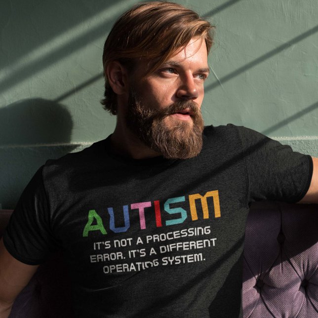 Camiseta Sistema operacional Autism (Criador carregado)