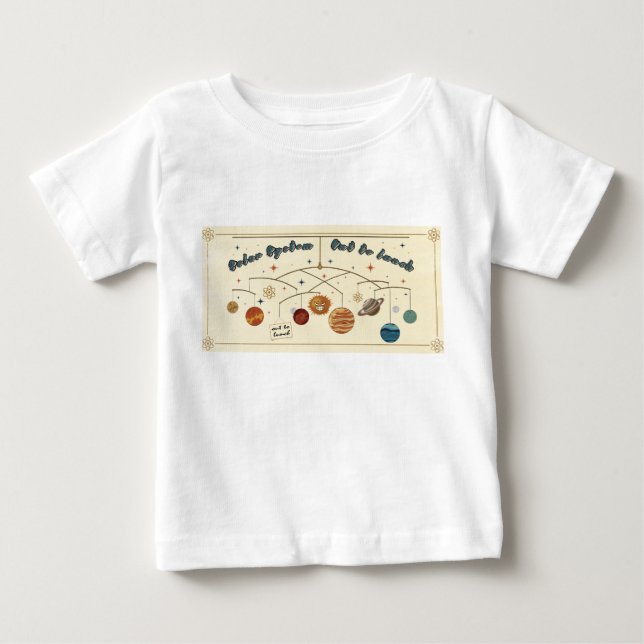 Camiseta Sistema Solar Fora Para Almoçar Design Espacial Re (Frente)