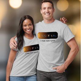 Camiseta Sistema Solar Preciso de mais espaço