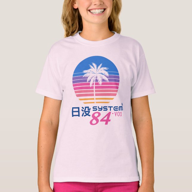 Camiseta Sistema Sunset 84 V01 (Frente)