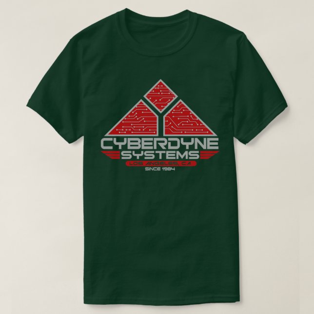 Camiseta Sistemas Cyberdyne (Frente do Design)