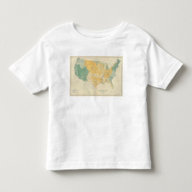 Camiseta Sistemas de rio nos E.U. (Frente)