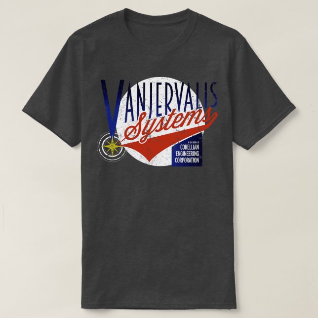 Camiseta Sistemas Vanjervalis (Frente do Design)