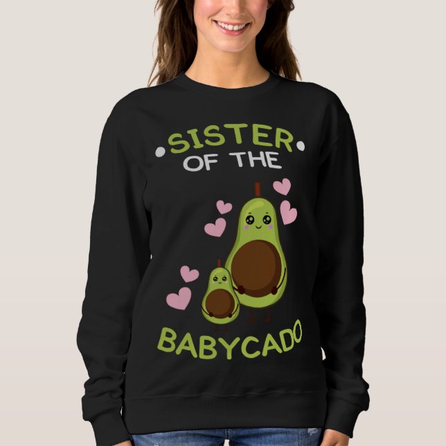 Camiseta Sister of the babycado avocado mamacado Guacamole (Frente)