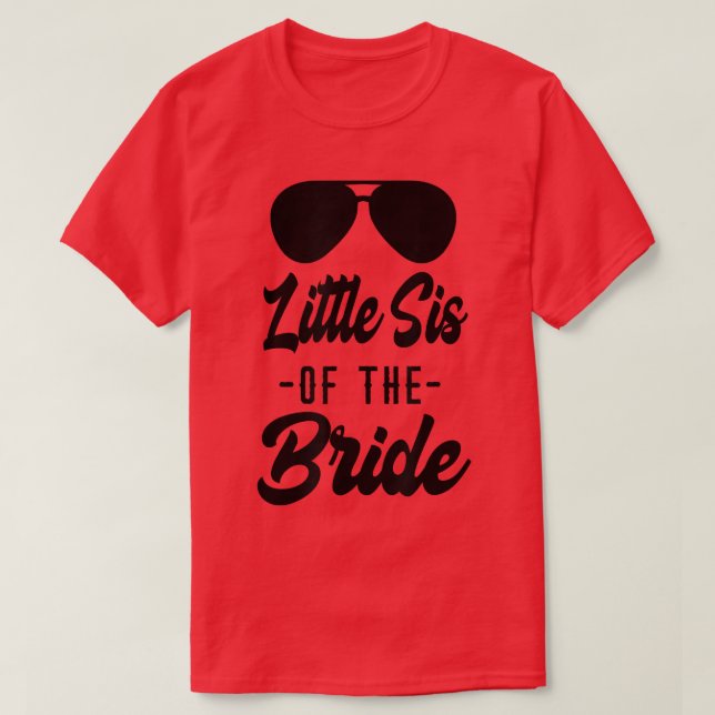 Camiseta Sister of the Bride Family Rehearsal Day Bachelore (Frente do Design)