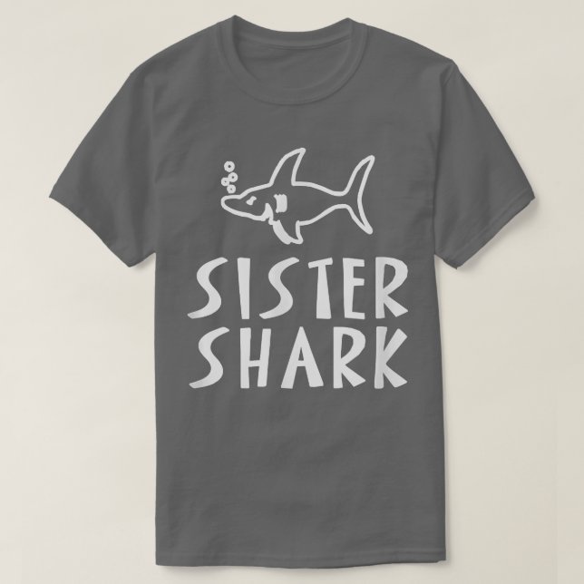 Camiseta Sister Shark (Frente do Design)