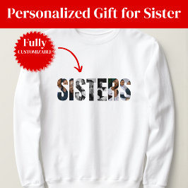 Camiseta Sisters Photo Collage Basic Sweatshirt