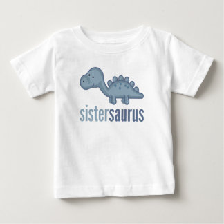 Camiseta Sistersaurus Dinossaur Irmã Correspondente à Sujid
