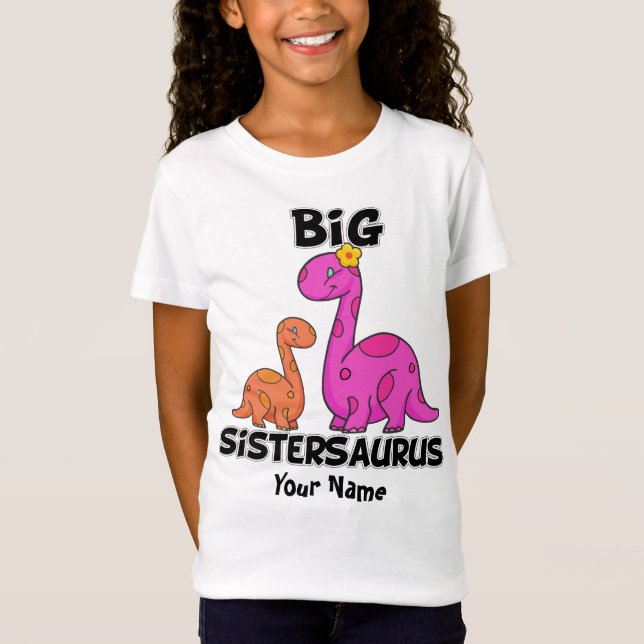 Camiseta Sistersaurus grande (Frente)